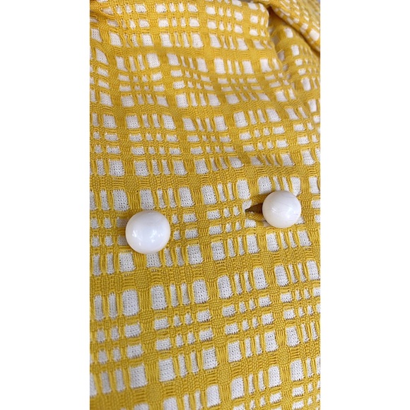 1960s-Inspired Yellow Shift Dress Suit - Picture 5 of 16